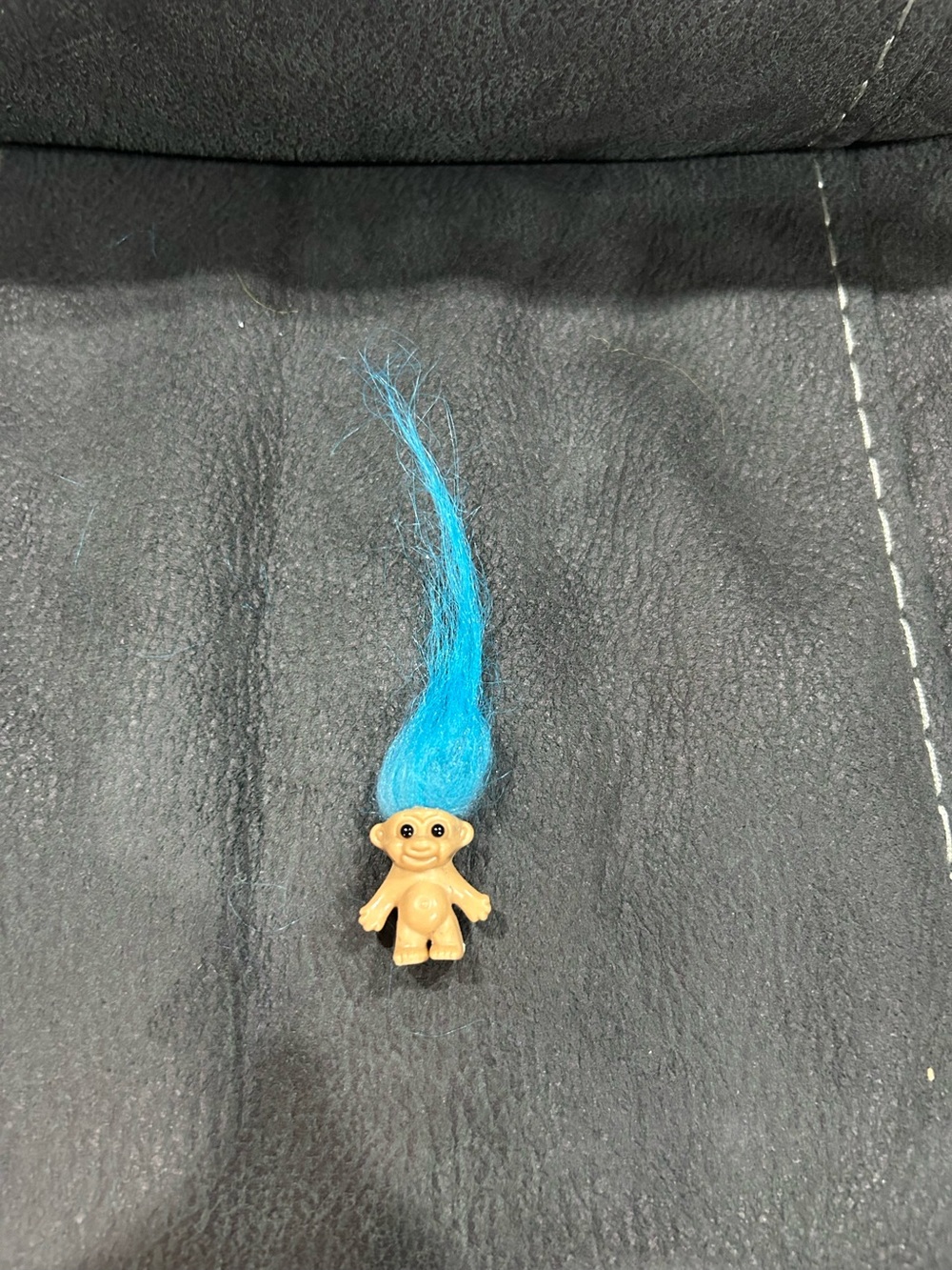 Mini troll figure! Blue hair!
